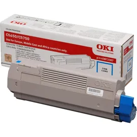 Oki 43872307 cyan