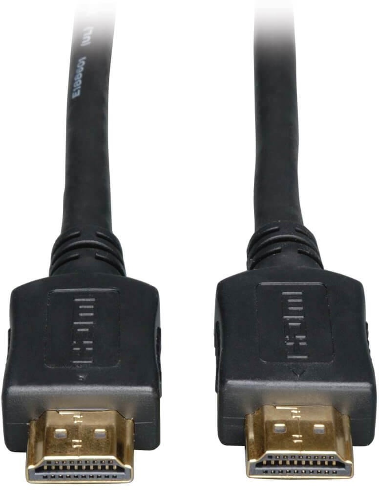 Tripp-Lite P568-010 Hochgeschwindigkeits-HDMI-Kabel, digitales Video mit Audio, UHD 4K (Stecker/Stecker), Schwarz, 3,05 m