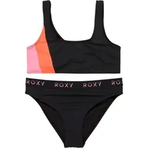Roxy - Colorblock Bralette Set - grau