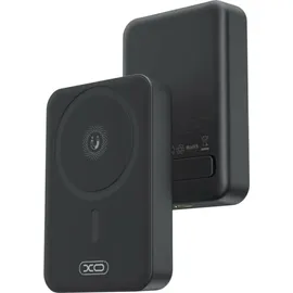 XO Powerbank 10000mAh in Schwarz 20W kompatibel mit MagSafe mit USB-C Anschluss