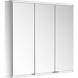 Keuco Royal Modular 2.0 Spiegelschrank 800311101100300 1000 x 900 x 160 mm, 1 Steckdose, 1 Doppel-USB-Ladestelle, Wandvorbau, 3-türig