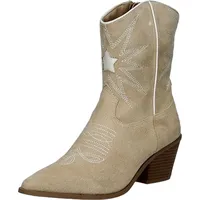 La Strada Westernstiefeletten Damen 31383037333639 Beige 40 EU - Beige - 40