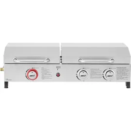 Habitat et Jardin Plancha Gasgrill grau