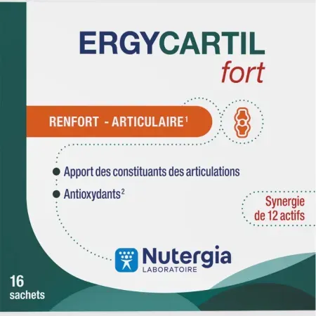 Nutergia Ergycartil Fort Gelenke 16 Beutel