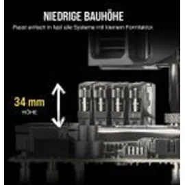 Corsair Vengeance LPX DDR4-3200 16GB Kit (2x8GB) CL16 Schwarz CMK16GX4M2E3200C16