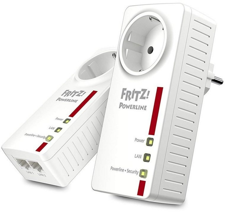 Preisvergleich Produktbild AVM Fritz! Powerline 1220E Set 1200MBit WLAN-Repeater