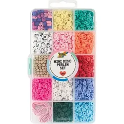 Perlenmischung in Sortierbox mit Gummiband