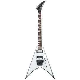 Jackson JS32 King V White w/Black Bevels - E-Gitarre