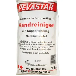 Pevastar Handreiniger 0,25 - 10 L, VOC = 0,00 %, konzentrierte Hautreinigung, Schmutz-Entfernung