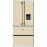 Kaiser Küchengeräte Kühlschrank KS 80425 ElfEm, 183 cm hoch, 83.6 cm breit, Retro Kühlschrank, Side-by-Side Kühl Gefrier Kombi, No Frost 506 L