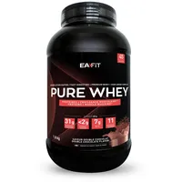 Whey Protein Pulver Schokolade | 1,8kg | Premium Molkenproteine für Muskelaufbau | Protein Isolate | Eiweißpulver | Proteinpräparate | EAFIT made in France