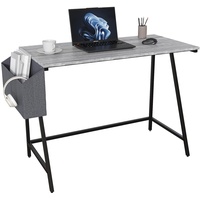 Vida Designs Computertisch, Grau, 75H x 112W x 50D