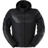Furygan Shard HV, Textiljacke wasserdicht - Schwarz/Dunkelgrau - 3XL