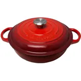 Le Creuset Signature Stew Pot 22 cm kirschrot