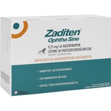 ZADITEN ophtha sine Augentr.Einzeldosispipetten