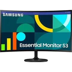Monitor Essential Monitor S3 (S36GD), Schwarz, 27 Zoll, Curved, Full HD, VA, 100 Hz, 4 ms