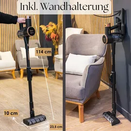Zilan Akku Staubsauger 3in1 schwarz