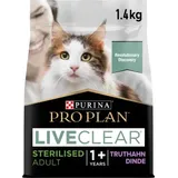 Purina Pro Plan LiveClear Sterilised Adult Truthahn 1,4 kg