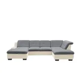 Lounge Collection Wohnlandschaft Chenille 3-Sitzer Grau