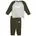 ESS Raglan Baby-Jogginganzug 71 dark olive 68