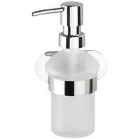 Wenko Seifenspender OREA (BHT 10x16.50x10.50 cm - weiß, silber