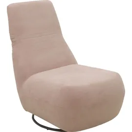 Andas Relaxsessel »Emberson Sessel, Rückenlehne hochklappbar, Drehsessel« Rückenverstellung, Drehfunktion, wahlweise auch Swivel (Wipp) Funktion rosa