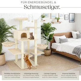 Tectake Lilou 165 cm beige