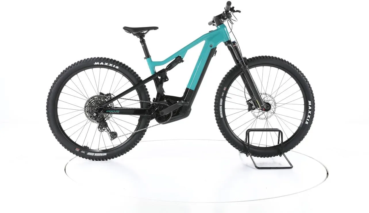 Focus Thron2 6.7 Fully E-Bike 2024 - bluegreen glossy magicblack glossy - M / 42 cm