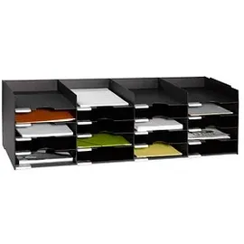 Paperflow Sortierstation 20 Fächer A4+ Schwarz
