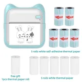 Mini-taschenfotodrucker, Tragbarer Thermodrucker, 203 Dpi, Kabellose Bluetooth-verbindung Für Pictur-bl-5-