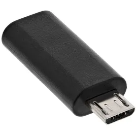 InLine USB 2.0 Adapter, Micro-USB Stecker auf USB-C Buchse