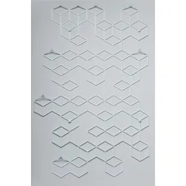 moebel-direkt-online Wandgarderobe Stryke weiß