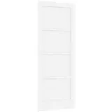 vidaXL Interior Tür rechts 83 x 211 cm weiß
