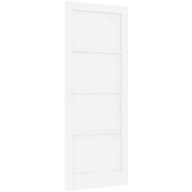 vidaXL Interior Tür rechts 83 x 211 cm weiß