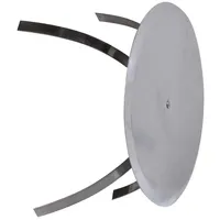 FireFix Kaminlochdeckel Ø 180 mm Metall verzinkt Silber