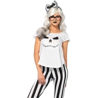LEG AVENUE 85627 - Damen Kostüm Hipster Skelett, Größe XS