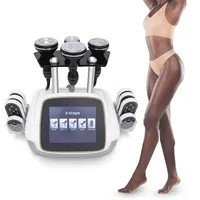 6 in 1 40 kHz Kavitation Gesichtspflege Gerät Body Shaper Multipole RF Fettabsaugung Vakuum Lipolaser Schlankheitsmaschine Haut Lifting Elitzia ET636S