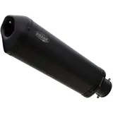 shark performance SHARK EXHAUST DSX-10 Edelstahl beschichtet schwarz-matt, schwarz