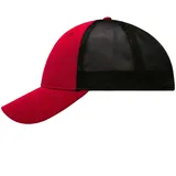 Myrtle Beach MB6215 Basecap rot/schwarz L/XL