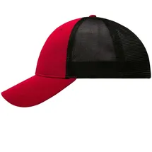 Myrtle Beach MB6215 Basecap rot/schwarz L/XL