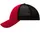 Myrtle Beach MB6215 Basecap rot/schwarz L/XL