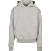 Build Your Brand Ultra Heavy Kapuzenpullover - Heather Grey