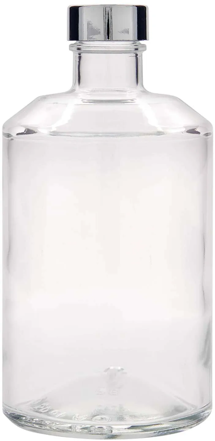 Botella de vidrio 'Hella' de 500 ml, boca: GPI 28