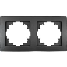 McPower Abdeckrahmen Flair 2-fach Anthrazit