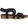 Timberland Malibu Waves Ankle Breite Sandalen Jet Black 37