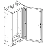 ABN NT28P Wandgehäuse schutzisoliert IP55 BxHxT: 590x1290x340mm