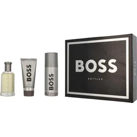 HUGO BOSS Boss Bottled Eau de Toilette 100 ml + Shower Gel 100 ml + Deo Spray 150 ml Geschenkset
