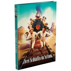 ZWEI SCHLAFFIS IN ACTION - 2-Disc Mediabook Cover A (Blu-ray + DVD) Limited Edition - Uncut