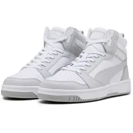 Puma Rebound V6 High-Top Puma White/Ash Gray 38