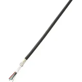 TRU Components 1567123 USB-Kabel 4 x 0.08 mm2 Schwarz 10 m